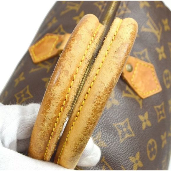 LOUIS VUITTON SPEEDY 35 HAND BAG PURSE MONOGRAM CANVAS M41524 SP1915 63757 - Picture 5 of 11
